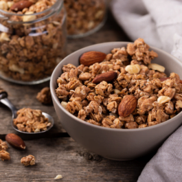 Granola aux fruits secs (nature ou chocolat)